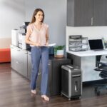 Fellowes Powershred 99Ci 18-Sheet 100% Jam-Proof Heavy Duty Crosscut Paper Shredder Machine for Office and Home, Black/Gray 3229904 - Image 9