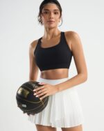 RUNNING GIRL Sports Bras for Women High Support, Molded Cup High Impact Sports Bras with Sewn in Pads Workout Yoga Bra - Image 3