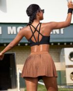 RUNNING GIRL Sports Bras for Women High Support, Molded Cup High Impact Sports Bras with Sewn in Pads Workout Yoga Bra - Image 4