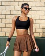 RUNNING GIRL Sports Bras for Women High Support, Molded Cup High Impact Sports Bras with Sewn in Pads Workout Yoga Bra - Image 5