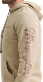 Wrangler Men's Blue Sleeve Logo Hoodie - Image 7