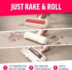 ChomChom Roller & Rake – Reusable Pet Hair Removal Roller with Rake Attachment for Cat & Dog Fur on Furniture, Couch, Carpet, Car, Rugs, Bedding & More– Portable, Eco-Friendly - Image 4