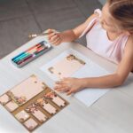 9 Pieces Lovely Highland Cow Sticky Notes,with 1 Pieces Beadable Pens,for Birthday Christmas Gift School Office Party Favors (Sticky Notes with Pen(White)) - Image 7