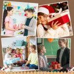 9 Pieces Lovely Highland Cow Sticky Notes,with 1 Pieces Beadable Pens,for Birthday Christmas Gift School Office Party Favors (Sticky Notes with Pen(White)) - Image 8