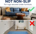 RUGPADUSA - Basics - 9'x12' - 1/4" Thick - 100% Felt - Protective Cushioning Rug Pad - Safe for All Floors and Finishes Including Hardwoods - Image 3