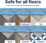 RUGPADUSA - Basics - 9'x12' - 1/4" Thick - 100% Felt - Protective Cushioning Rug Pad - Safe for All Floors and Finishes Including Hardwoods - Image 8