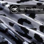 A Nice Night Leopard Printed，Silver Grey Satin Silky Soft Quilt Sexy Luxury Super Soft Microfiber Comforter Quilt Bedding Comforter Set Full/Queen, Light Weighted (Silver, Queen(88-by-88-inches)) - Image 8