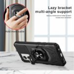 for Celero 5G SC Case with Screen Protector,Celero5g SC Phone Case Magnetic Ring Stand Military Grade Rugged Frosted PC Back Soft Silicone Shockproof Cover for Celero 5g SC Black - Image 3
