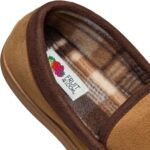 Fruit of the Loom Men’s Memory Foam House Slippers Indoor Outdoor – Microsuede Venetian Cozy Warm Men’s Slippers Plush House Shoes, Sizes 7-14 - Image 5