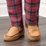 Fruit of the Loom Men’s Memory Foam House Slippers Indoor Outdoor – Microsuede Venetian Cozy Warm Men’s Slippers Plush House Shoes, Sizes 7-14 - Image 7