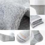 JOYNÉE 5/10 Pair Mens Lightweight Breathable Cushioned Athletic Crew Socks for Men Moisture Wicking Work Running Size 9-12-15 - Image 4