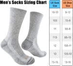 JOYNÉE 5/10 Pair Mens Lightweight Breathable Cushioned Athletic Crew Socks for Men Moisture Wicking Work Running Size 9-12-15 - Image 7