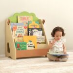 OOOK Montessori Bookshelf for Kids, Premium Pine Baby Bookshelf, Front Facing Toddler Bookcase for Nursery, Playroom, Classroom - Image 3