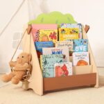 OOOK Montessori Bookshelf for Kids, Premium Pine Baby Bookshelf, Front Facing Toddler Bookcase for Nursery, Playroom, Classroom - Image 10