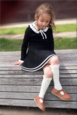 Otter MOMO Toddler Little Girls Oxford Shoes Mary Jane Flat T-Strap School Uniform Party Dress Shoes - Image 5