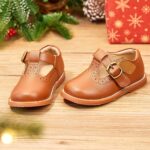 Otter MOMO Toddler Little Girls Oxford Shoes Mary Jane Flat T-Strap School Uniform Party Dress Shoes - Image 7