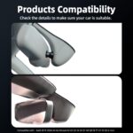 Audi Dash Cam for 2019-2024 A3-8/Q3/Q5/Q7/Q8/TT/e-tron, Audi Wireless Dash Camera with OEM Style, Night Vision, HDR, WiFi & App, Parking Mode, Plug and Play, 64GB Card, Black - Image 4