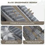 Maelstrom Hydration Hiking Backpack with 2L/3L Water Bladder, High Flow Bite Valve Water Backpack Men Women Lightweight Insulation for Hiking, Cycling, Running, Climbing, Camping - Image 6