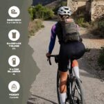 Maelstrom Hydration Hiking Backpack with 2L/3L Water Bladder, High Flow Bite Valve Water Backpack Men Women Lightweight Insulation for Hiking, Cycling, Running, Climbing, Camping - Image 8