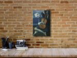 Wieco Art Canvas Prints The Old Guitarist by Pablo Picasso Abstract Canvas Wall Art for Wall Decor and Home Office Decorations - Image 4