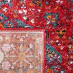 SAFAVIEH Vintage Hamadan Collection Area Rug - 8' x 10', Red & Multi, Oriental Traditional Persian Design, Non-Shedding & Easy Care, Ideal for High Traffic Areas in Living Room, Bedroom (VTH222A) - Image 5