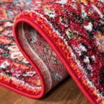 SAFAVIEH Vintage Hamadan Collection Area Rug - 8' x 10', Red & Multi, Oriental Traditional Persian Design, Non-Shedding & Easy Care, Ideal for High Traffic Areas in Living Room, Bedroom (VTH222A) - Image 7