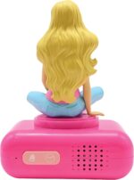 LEXIBOOK, Barbie, Nightlight Alarm Clock, Sounds and Melodies, LCD Backlit Screen, Luminous, Snooze, Pink, RL800BB - Image 3