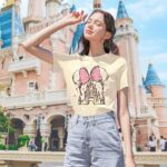 Women Magic Kingdom Shirt Castle Graphic Shirts Casual Family Vacation Holiday T Shirt Cute Short Sleeve Tee Top - Image 3
