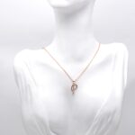 Paialco Rose Gold Plated Sterling Silver Letter P Initial Pendant Necklace for Women - Image 7