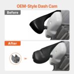 Audi Dash Cam for A4 A6 Allroad A3 A5 A6 Q5 A8 S8 A7 S5 Q3 S3 S7, 4K Dash Camera, OEM-Style, No Visible Wires, Night Vision, WiFi, Parking Mode, Plug and Play, Breeze Installation, 64GB Card, Black - Image 3