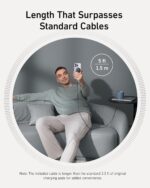 Anker MagSafe Charger Pad, MagGo iPhone 16 Wireless Charging Pad, Qi2 Certified 15W Wireless Charger, Compatible with iPhone 16/16 Plus/16 Pro/16 Pro Max/15/14/13/12 Series (Black, with Adapter) - Image 5