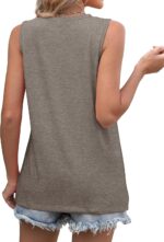 WIHOLL Women's Sleeveless Summer Crewneck Loose Fit Tank Tops - Image 6