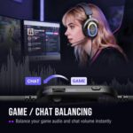 FIFINE Wired USB Gaming Headset: 7.1 Surround Sound - Vibrant Customizable RGB - Game/Chat Balance, Gamer Headphone with Noise Canceling Mic for PC, PS5/PS4, Laptop, Mac - AmpliGame H13BP - Image 8