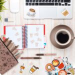 Geyoga 71 Pcs Cute Coffee Pens Bulk for Coffee Lover Aesthetic Stationery Supplies Gel Ink Pens Retractable 0.5mm Fine Point Black Ink Kawaii Smooth Writing for Office Supplies - Image 6