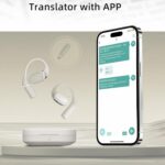 AI Translator Earbuds Real Time - 144 Languages Translating Devices English Spanish Translation Headphone 2 Way Voice Translator Live Talkbuds Wireless Bluetooth Ear Pieces for iPhone Android - Image 10