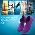 SIMARI Water Shoes for Women Men Swim Aqua Socks Beach Pool Essentials Barefoot Surf River Boat Kayak Sea Yoga Sand Exercise Sport Accessories Breathable Quick-Dry Adult Youth Kid Size SWS001 - Image 8