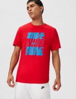 Nike Mens Sportswear Club T-Shirt (Nike Block Stack) - Image 4