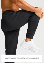 Soothfeel Men's Joggers with Zipper Pockets Golf Joggers Lightweight Sweatpants Athletic Workout Pants for Men Track - Image 6