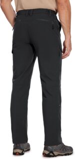 Cycorld Men's 7-Pocket Hiking Pants: Lightweight Quick-Dry Water-Resistant Stretch for Travel Camping Fishing - Image 6