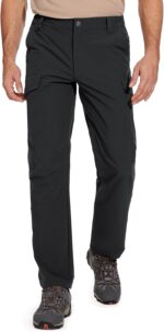 Cycorld Men's 7-Pocket Hiking Pants: Lightweight Quick-Dry Water-Resistant Stretch for Travel Camping Fishing - Image 7