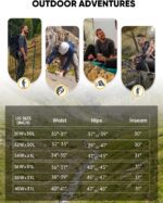 Cycorld Men's 7-Pocket Hiking Pants: Lightweight Quick-Dry Water-Resistant Stretch for Travel Camping Fishing - Image 8