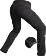 Cycorld Men's 7-Pocket Hiking Pants: Lightweight Quick-Dry Water-Resistant Stretch for Travel Camping Fishing - Image 9