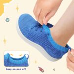 LeIsfIt Toddler Shoes Girls Boys Wide Shoes Kids Zero Drop Minimalist Sneakers Barefoot Slip on Tennis Sneakers - Image 6