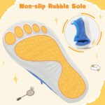 LeIsfIt Toddler Shoes Girls Boys Wide Shoes Kids Zero Drop Minimalist Sneakers Barefoot Slip on Tennis Sneakers - Image 8