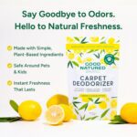 Good Natured Brand | Carpet Deodorizer & Freshener Powder | 47 oz Pet Odor Eliminator for Strong Odor & Pet Urine | Fresh Natural Lemon & Eucalyptus Scent | Safe for Homes with Pets - Image 3