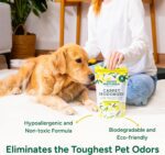 Good Natured Brand | Carpet Deodorizer & Freshener Powder | 47 oz Pet Odor Eliminator for Strong Odor & Pet Urine | Fresh Natural Lemon & Eucalyptus Scent | Safe for Homes with Pets - Image 6