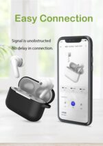 Case for Realme Buds T200 Wireless Headphones Protection Cover Full-Body Soft Silicone with Keychain Headphone Accessories Funda Carcasa - Image 9