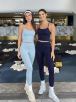 Matching Workout Sets for Women,Breathable Sport Bras & Seamless Leggings,2 Piece ActiveWear Outfits for Pilates/Gym/Athletic - Image 7