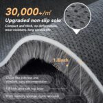 Area Rug 10x14 Living Room: Large Area Rug for Living Room- Large Shag Area Rug- Grey Shaggy Big Bedoom Rug 10x14 (Grey, 10x14) - Image 7