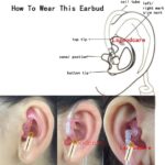 Lsgoodcare 24Pcs Replacement Earmold Earbud Left Ear for Two Way Radio Acoustic Coil Tube Earpiece - Silicone Walkie Talkie Earmould Ear Buds Pink Small Medium Large, Soft Ear Piece - Image 7